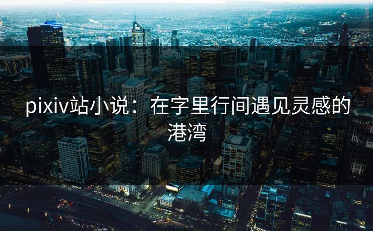 pixiv站小说:在字里行间遇见灵感的港湾 pixiv站小说:在字里行间遇见灵感的港湾